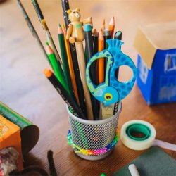 Fiskars brnesaks kids fisk - fra 3 r - afrundet blad - 13 cm