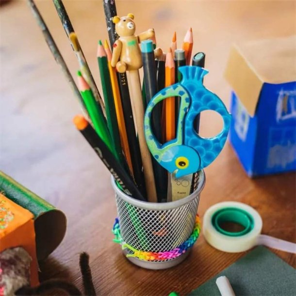 Fiskars brnesaks kids fisk - fra 3 r - afrundet blad - 13 cm