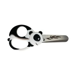 Fiskars brnesaks kids panda - fra 3 r - afrundet blad - 13 cm