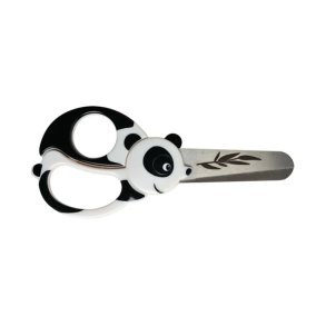 Fiskars brnesaks kids panda - fra 3 r - afrundet blad - 13 cm