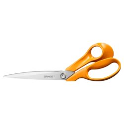 Fiskars Classic skrddersaks - orange hjrehnds saks - 27cm