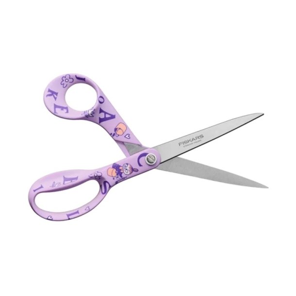 Fiskars skolesaks Lille My ABC  - Moomin universalsaks - 21 cm