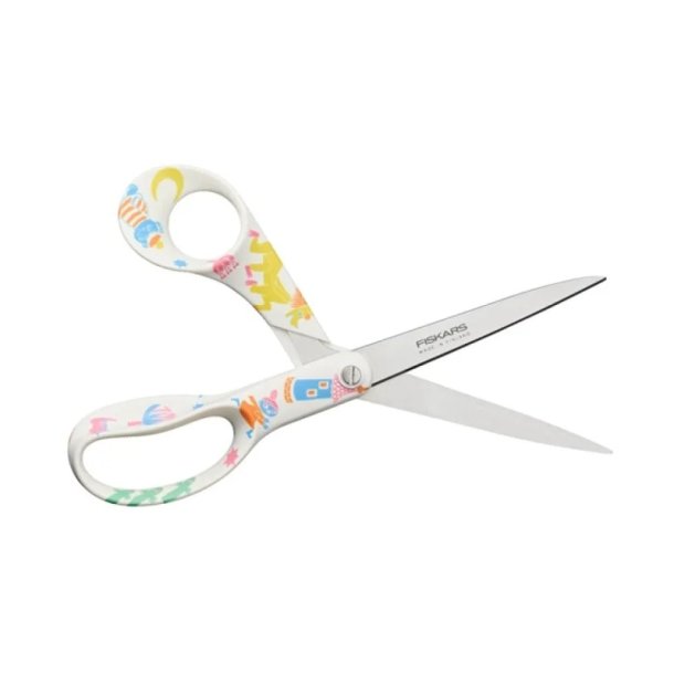 Fiskars skolesaks spgefuld - Moomin universalsaks - 21 cm