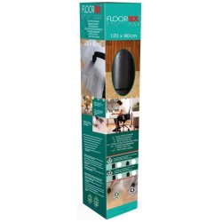 Floortex Stoleunderlag 90x120 - 1,9mm i Retailboks - PVC til tppe