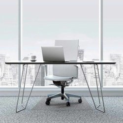 Floortex stoleunderlag 120x150 - 2,2mm Cleartex Advantagemat - PVC til tpper