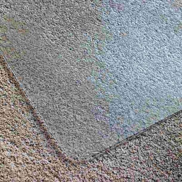 Floortex stoleunderlag 89x119 - 2,3mm Cleartex Ultimat - Polycarb til tpper