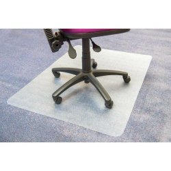 Floortex stoleunderlag 120x150 - 2,2mm Antistatisk Computex - PVC til tpper