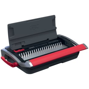 GBC - CombBind&reg; CB15 Manual Binding Machine - Comb binding machine - Manual - 165 sheets - 17 sheets - 29.7 cm - Black, 