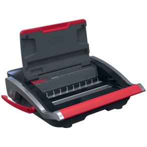 GBC - WireBind&reg; WB15 Manual Binding Machine - Wire binding machine - Manual - 125 sheets - 17 sheets - 29.7 cm - Black, 