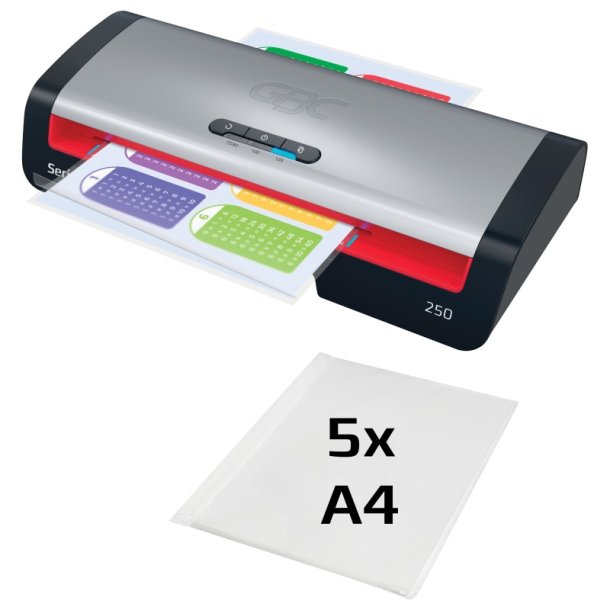 GBC 250 lamineringsmaskine A4 � hurtig Office laminator