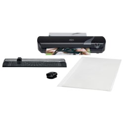 GBC Inspire A4 lamineringss�t � Sort Laminator A4 med 4-i-1 s�t