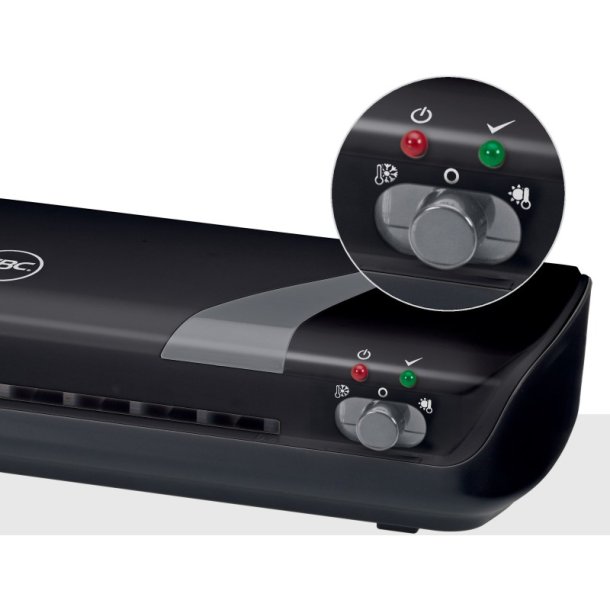 GBC Inspire A4 lamineringss�t � Sort Laminator A4 med 4-i-1 s�t