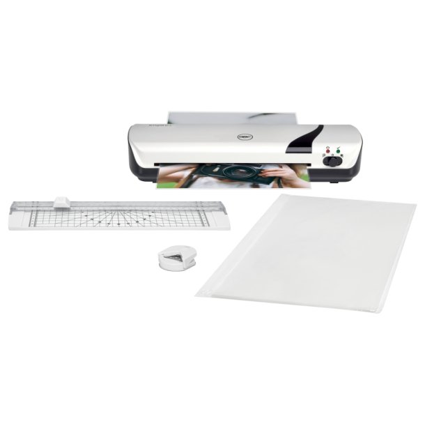 GBC Inspire A4 lamineringss�t � hvid Laminator A4 med 4-i-1 s�t