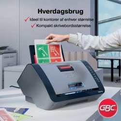 GBC auto lamineringsmaskine A4 Velocity med lamineringsrulle