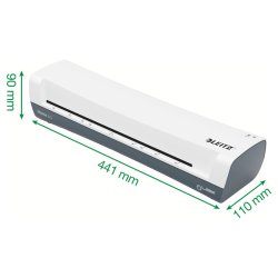 Leitz iLAM Home A3 lamineringsmaskine i hvid og gr�