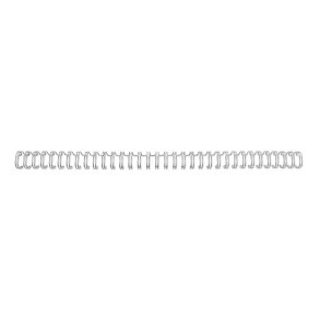 GBC - Wire spines 3:1 NO9 14mm A4 - Silver - 3 sheets - Metal - A4 - 1.4 cm - 34