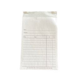 Kasseblok - 2x50 ark - 16,8x10,1 cm - Hvid