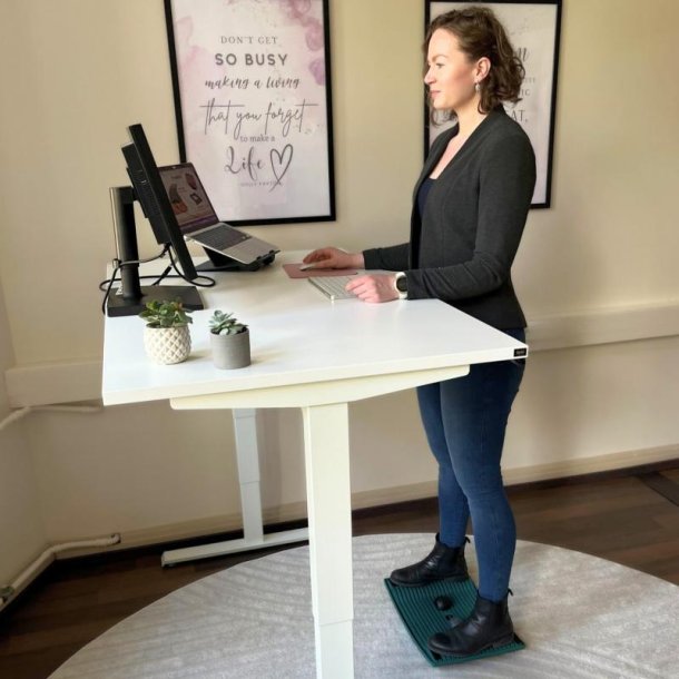 Gymba Active Board Balancebrt og massagebolde - Grafit gr