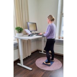 Gymba Active Board Balancebrt og massagebolde - Grafit gr