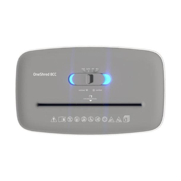 HP OneShred 8CC Makulator - 15 Liter - 8 ark - P4