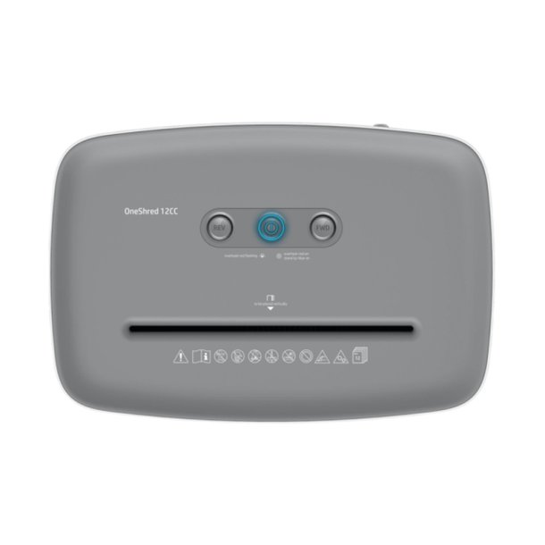 HP OneShred 12CC Makulator - 23 Liter - 12 ark - P4