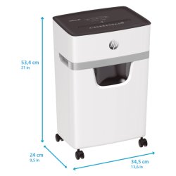 HP OneShred 10MC Makulator - 20 Liter - 10 ark - P5