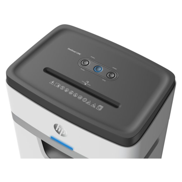 HP OneShred 12MC Makulator - 25 Liter - 10 ark - P5