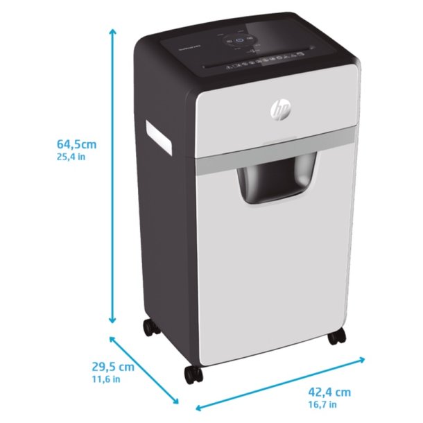 HP OneShred 24CC Makulator - 30 Liter - 24 ark - P4