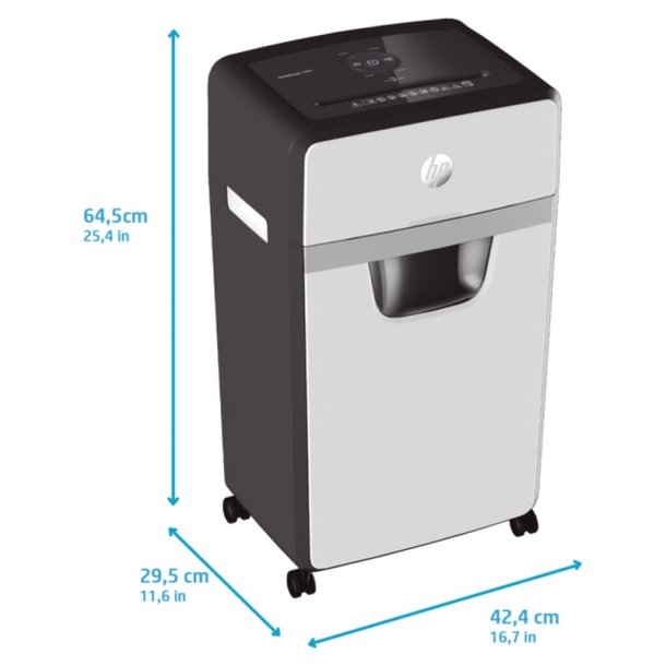 HP OneShred 16MC Makulator - 30 Liter - 16 ark - P5
