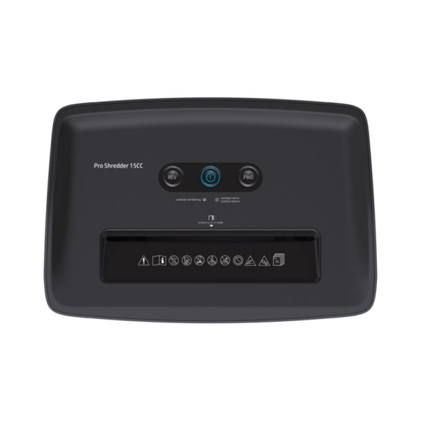 HP Pro Shredder 15CC makulator - 20 Liter - 15 ark - P4