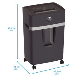HP Pro Shredder 15CC makulator - 20 Liter - 15 ark - P4