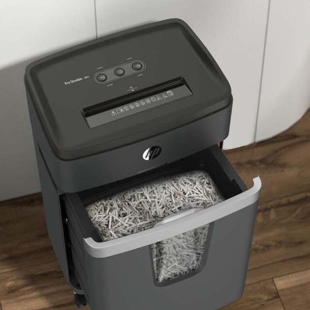 HP Pro Shredder 18CC makulator - 25 Liter - 18 ark - P4
