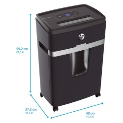 HP Pro Shredder 18CC makulator - 25 Liter - 18 ark - P4