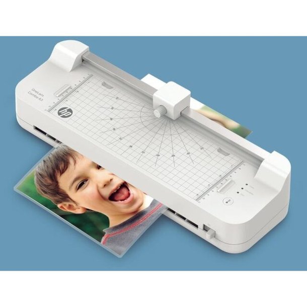 HP A3 Lamineringsmaskine - OneLam Combo - hvid - Kold og varm A3 laminator