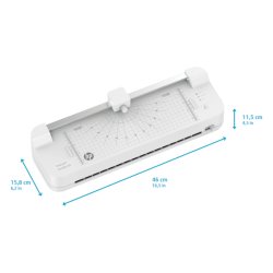 HP A3 Lamineringsmaskine - OneLam Combo - hvid - Kold og varm A3 laminator