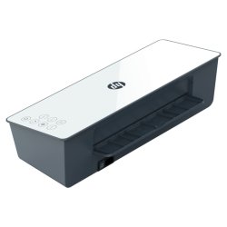 HP A3 Lamineringsmaskine - Pro laminator 1500 - Hvid/sort - Kold og varm A3 laminator
