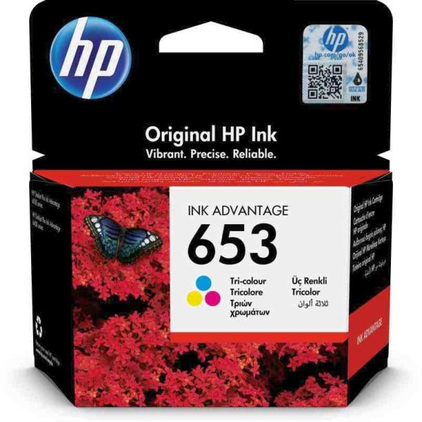 HP 653 - Advantage - original - trefarvet