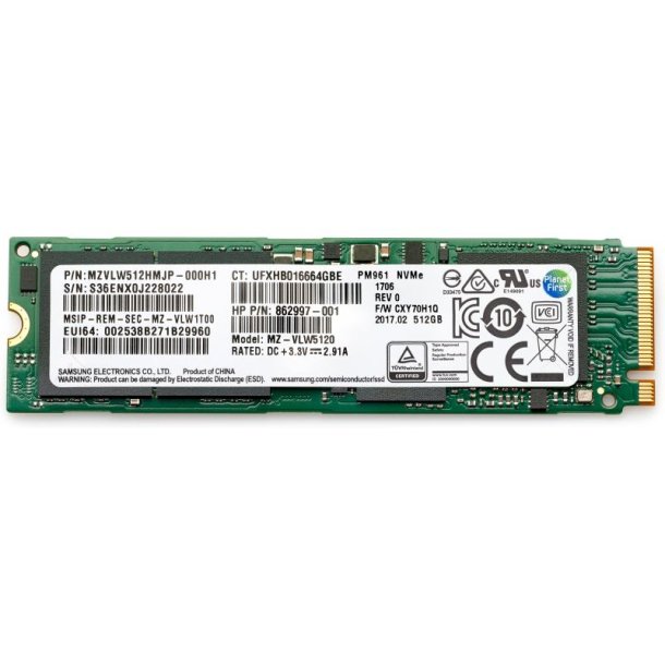 HP 1TB PCIe 4x4 NVMe TLC SSD - 1 TB - M.2