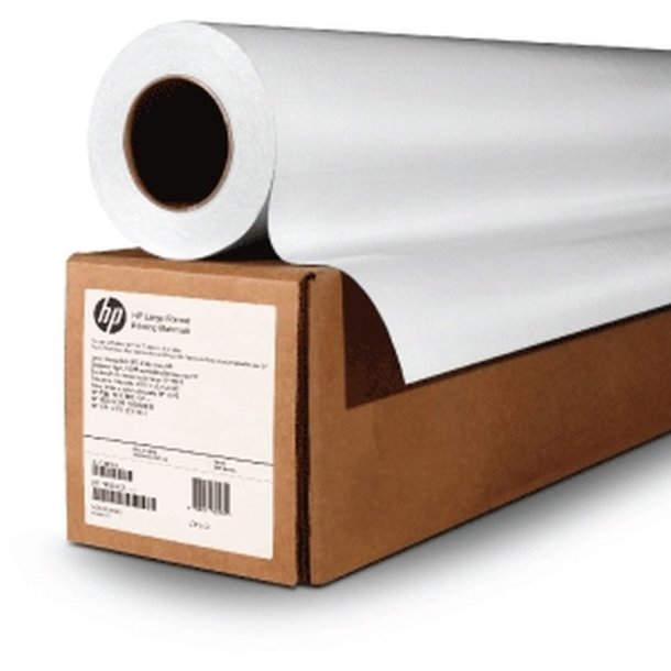 HP 24'' Recycled Satin Canvas - 610mm x 15,2m - 330g/m&sup2; - 1 rulle papir p lrred