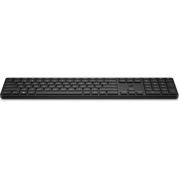 HP 455 Tastatur - programmerbar - trdls - 2.4 GHz - Pan Nordic - sort 