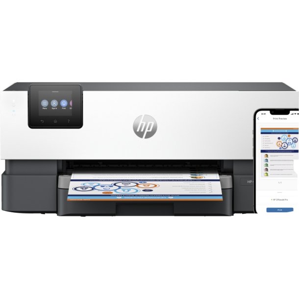 HP OfficeJet Pro 9110b - Multifunktionsprinter - farve - blkprinter - A4