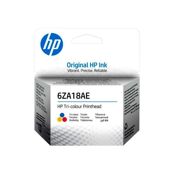 HP 6ZA18AE - trefarvet - printhoved