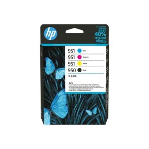 HP 950/951 - originale - blkpatroner - sort, cyan/magenta/gul - 4 stk.