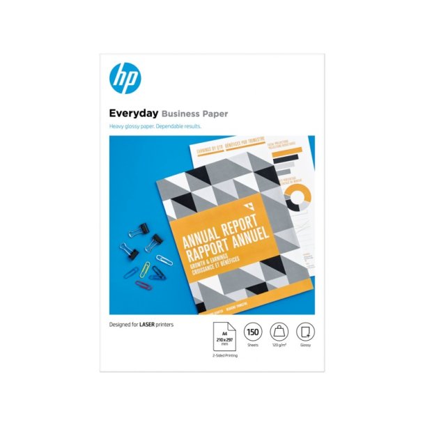 HP Everyday Business papir - A4 - Laser - 120g - 150 ark pr. pakke