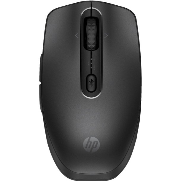 HP 695 Rechargeable Wireless Mouse - Ambidextrous - Bluetooth - 4000 dpi - Sort