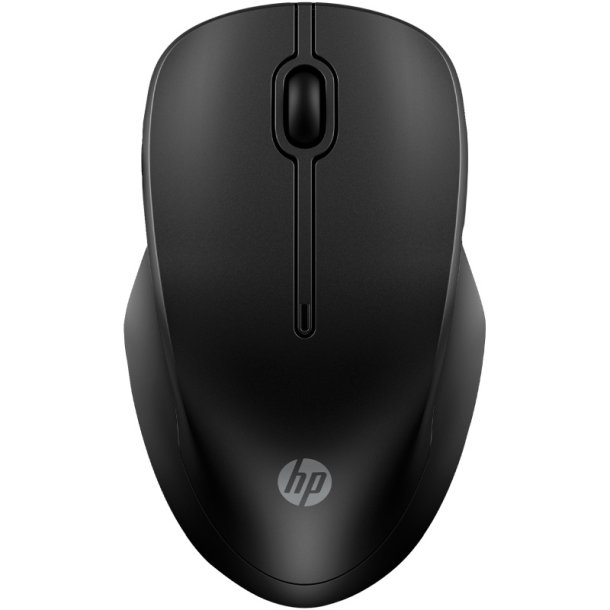 HP 255 Dual Mouse - Ambidextrous - Optisk - RF trdls + Bluetooth - 1600 dpi - Sort