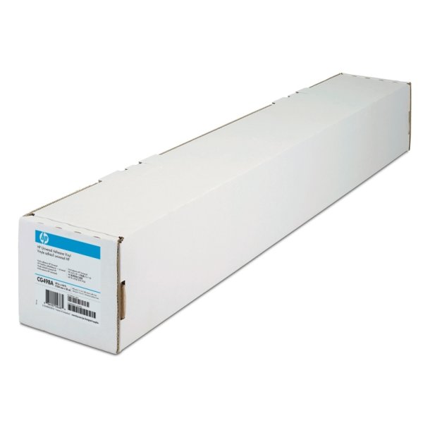 HP 36'' Universel Vinyl - selvklbende - 914mm x 20m - 150g/m&sup2; - Pakke med 2 ruller papir