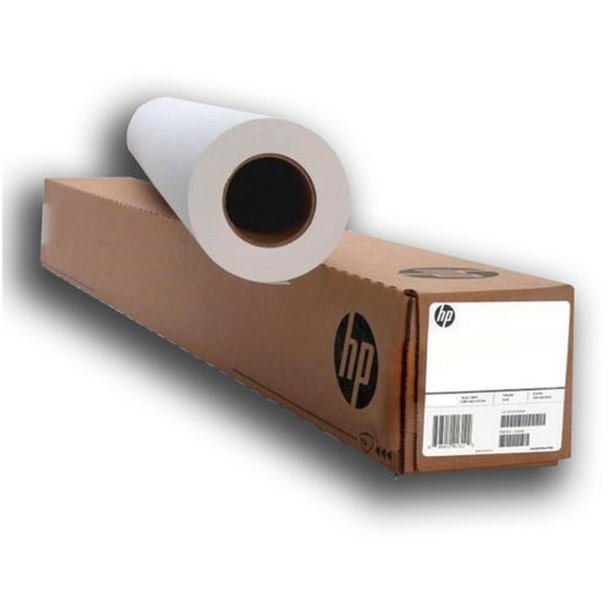 HP 36" Heavyweight Coated - ekstra kraftigt Coated - 914mm x 30,5m - 130 g/m&sup2; - 1 rulle papir