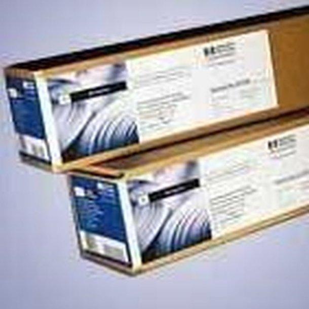 HP 60" Coated paper - 1524mm x 30,5m - 130 g/m&sup2; - 1 rulle papir