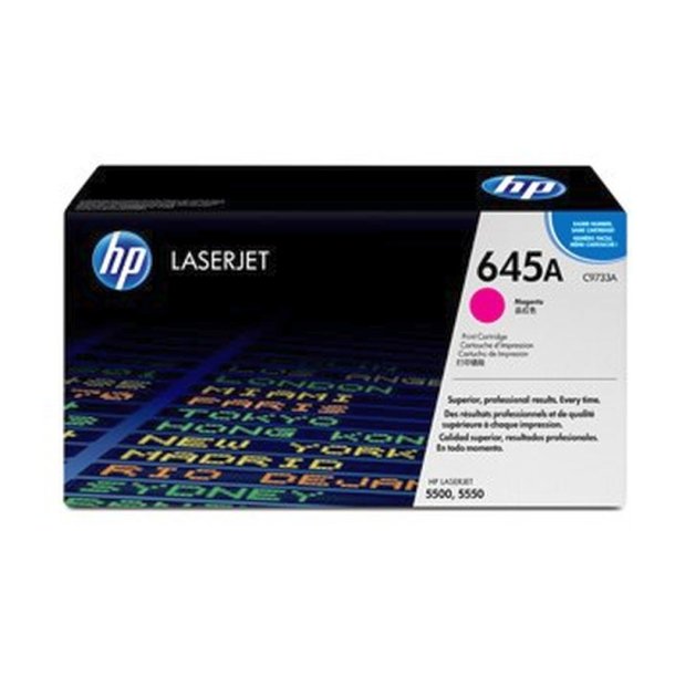 HP 645A LaserJet - original toner - magenta - 12000 sider